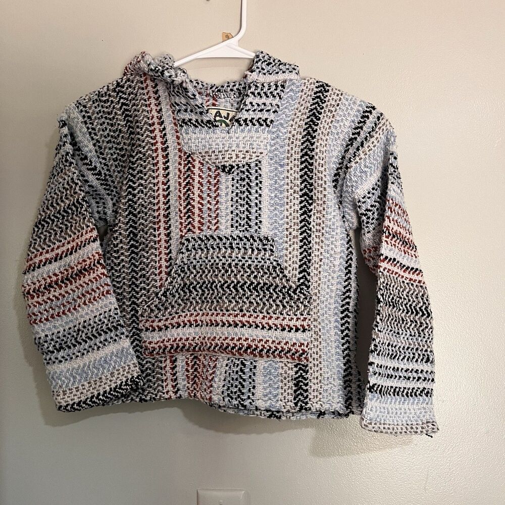 Baja Joe Kids Large Multicolor Hoodie Beach Pullover